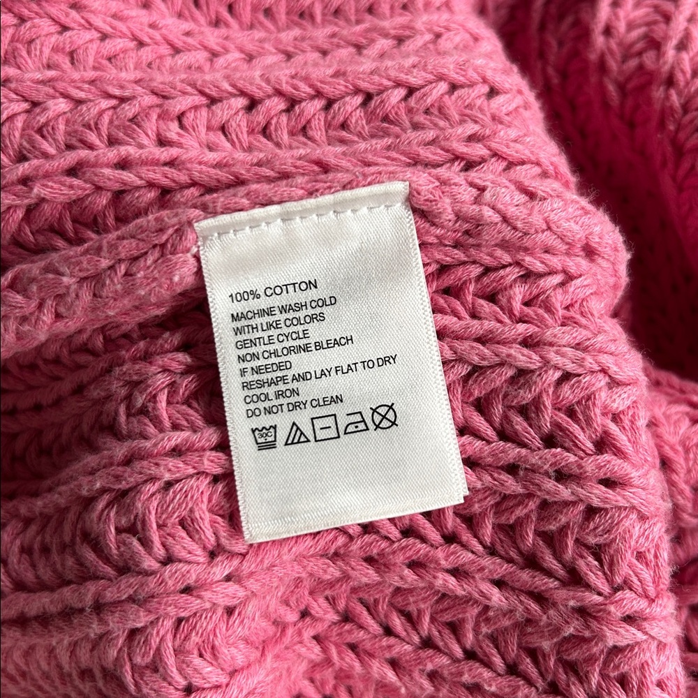 Pink Knit Women's Sweater - Picture 8 of 8